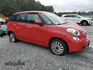 2014 FIAT 500L Easy with VIN ZFBCFABH0EZ028603, listed as a Copart auction lot 72855754 with 35,066 mi miles and Salvage Title. Bid and sale history available at carsss.com. Image 4.