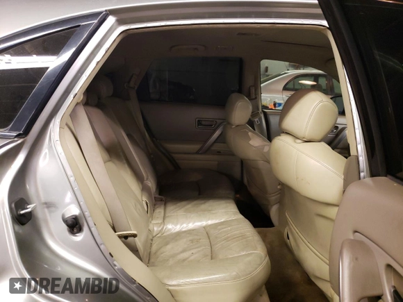 2004 Infiniti FX35 with VIN JNRAS08W24X221989, listed as a Copart auction lot 41694114 with 189,738 mi miles and Salvage Title. Bid and sale history available at carsss.com. Image 10.