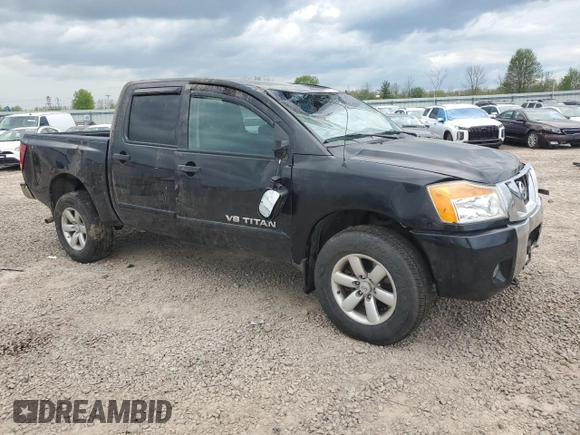 2012 Nissan Titan SV z VIN 1N6AA0EC0CN311288, wystawiony jako Copart lot #56845405 z przebiegiem 71 180 mil mil oraz Szkoda całkowita • Salvage title. Historia ofert i sprzedaży dostępna na DreamBid. Obrazek 4.