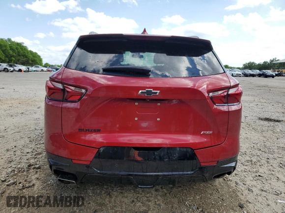 2020 Chevrolet Blazer RS z VIN 3GNKBERS7LS571641, wystawiony jako Copart lot #53965275 z przebiegiem 96 540 mil mil oraz Szkoda całkowita • Salvage title. Historia ofert i sprzedaży dostępna na DreamBid. Obrazek 6.