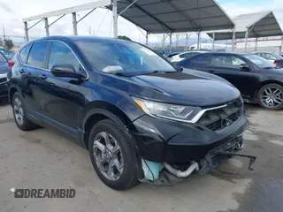 2017 Honda CR-V EX-L with VIN 7FARW1H87HE019328, listed as a IAAI auction lot 41756130 with 62,763 mi miles. Bid and sale history available at carsss.com. Image 1.