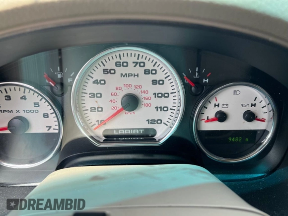 2006 Ford F-150 XLT with VIN 1FTPW12V16KD97016, listed as a Copart auction lot 61061765 with 159,482 mi miles and Clean title. Bid and sale history available at DreamBid. Image 8.