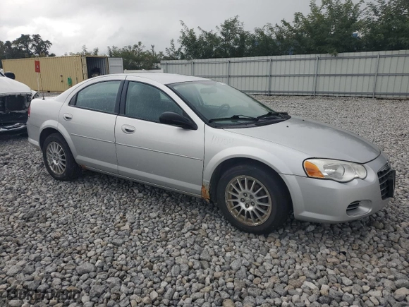 2004 Chrysler Sebring LX with VIN 1C3EL46X14N175931, listed as a Copart auction lot 75847384 with 58,746 mi miles and Clean Title. Bid and sale history available at carsss.com. Image 4.