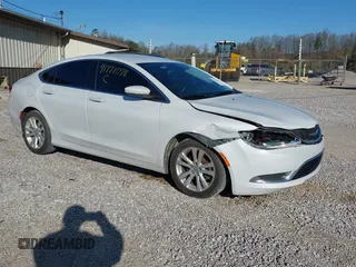 2015 Chrysler 200 Limited with VIN 1C3CCCAB6FN676216, listed as a IAAI auction lot 41971078 with 139,450 mi miles and . Bid and sale history available at DreamBid. Image 1.