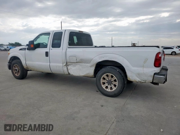 2011 Ford F-250 XL with VIN 1FT7X2A65BEB00318, listed as a Copart auction lot 60981655 with Not provided miles and Salvage title. Bid and sale history available at DreamBid. Image 2.