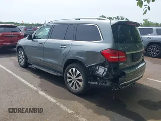 2019 Mercedes-Benz GLS 450 with VIN 4JGDF6EE1KB226588, listed as a IAAI auction lot 42310009 with 116,124 mi miles and . Bid and sale history available at DreamBid. Image 3.