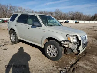 2009 Mercury Mariner with VIN 4M2CU81G69KJ06248, listed as a Copart auction lot 46681155 with 208,073 mi miles and Salvage title. Bid and sale history available at DreamBid. Image 4.