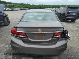 2013 Honda Civic LX z VIN 19XFB2F54DE292297, wystawiony jako Copart lot #58866645 z przebiegiem 118 321 mil mil oraz Szkoda całkowita • Salvage title. Historia ofert i sprzedaży dostępna na DreamBid. Obrazek 6.