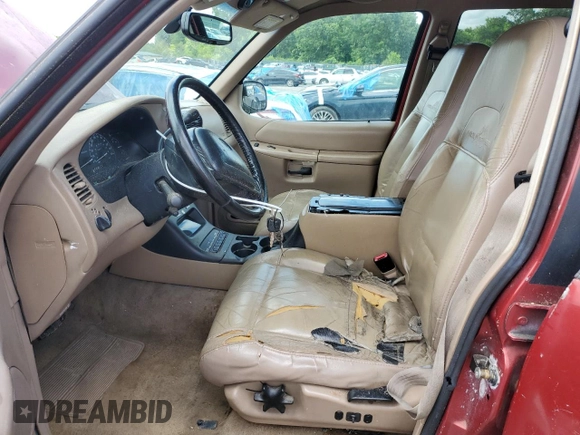 2000 Mercury Mountaineer with VIN 4M2ZU86P2YUJ30049, listed as a Copart auction lot 58619545 with 149,673 mi miles and Salvage title. Bid and sale history available at DreamBid. Image 7.