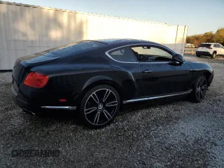 2013 Bentley Continental GT with VIN SCBFT7ZAXDC081537, listed as a Copart auction lot 77930564 with 31,107 mi miles and Salvage Title. Bid and sale history available at DreamBid. Image 3.