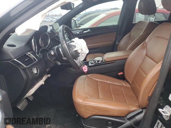 2017 Mercedes-Benz GLE 43 AMG with VIN 4JGED6EB3HA064011, listed as a Copart auction lot 85243874 with 95,518 mi miles and Salvage title. Bid and sale history available at DreamBid. Image 7.