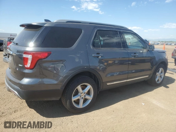 2017 Ford Explorer XLT z VIN 1FM5K8DH1HGC75809, wystawiony jako Copart lot #59673915 z przebiegiem 148 154 mil mil oraz Szkoda całkowita • Salvage title. Historia ofert i sprzedaży dostępna na DreamBid. Obrazek 3.