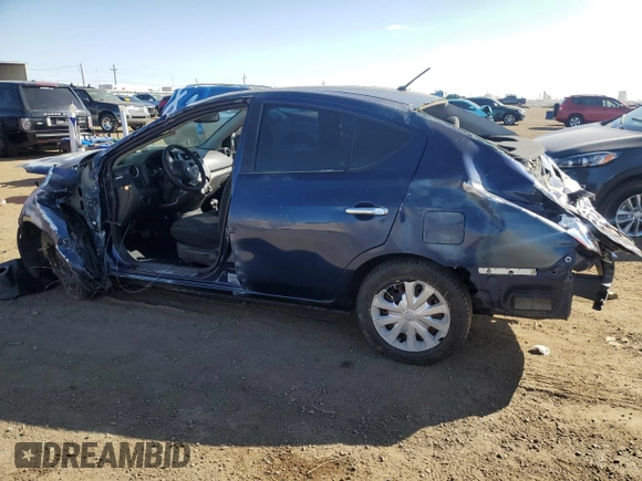2014 Nissan Versa SV with VIN 3N1CN7AP4EL838340, listed as a Copart auction lot 48919285 with 114,490 mi miles and Salvage Title. Bid and sale history available at DreamBid. Image 2.