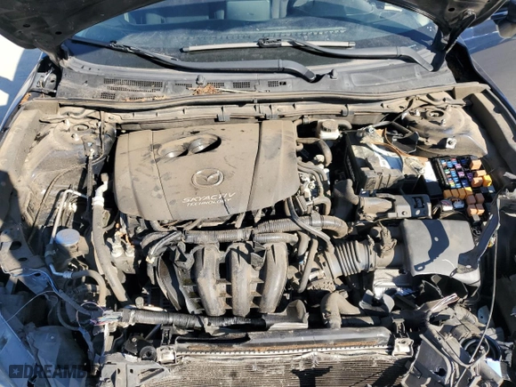 2017 Mazda Mazda3 4-Door Sport with VIN JM1BN1U74H1101474, listed as a Copart auction lot 88930435 with 138,327 mi miles and Salvage Title. Bid and sale history available at carsss.com. Image 13.