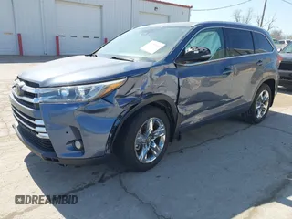 2018 Toyota Highlander Limited with VIN 5TDDZRFH1JS828615, listed as a IAAI auction lot 41796438 with 186,302 mi miles and . Bid and sale history available at DreamBid. Image 17.
