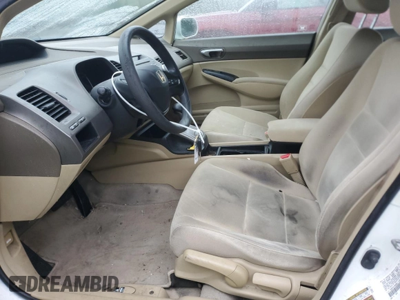 2006 Honda Civic LX z VIN 1HGFA16566L114075, wystawiony jako Copart lot #55794165 z przebiegiem 237 259 mil mil oraz Szkoda całkowita • Salvage title. Historia ofert i sprzedaży dostępna na DreamBid. Obrazek 7.