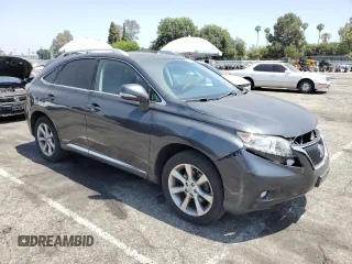 2011 Lexus RX 350 with VIN 2T2ZK1BA0BC043304, listed as a Copart auction lot 61614735 with 77,469 mi miles and Salvage title. Bid and sale history available at DreamBid. Image 4.