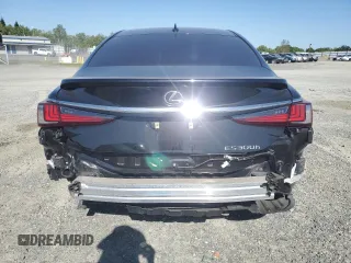 2024 Lexus ES with VIN 58ADA1C14RU037622, listed as a Copart auction lot 53153705 with 24,476 mi miles and Salvage Title. Bid and sale history available at carsss.com. Image 6.