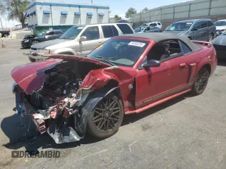 2004 Ford Mustang GT Deluxe z VIN 1FAFP45XX4F195651, wystawiony jako Copart lot #55348295 z przebiegiem Nie podano mil oraz Szkoda całkowita • Salvage title. Historia ofert i sprzedaży dostępna na DreamBid. Obrazek 1.