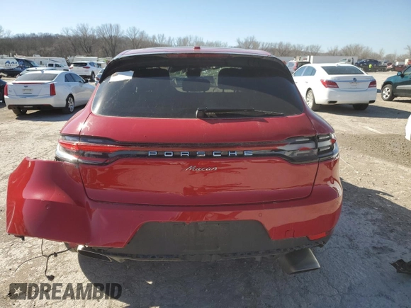 2021 Porsche Macan with VIN WP1AA2A59MLB05517, listed as a Copart auction lot 49170795 with 42,919 mi miles and Salvage Title. Bid and sale history available at DreamBid. Image 6.