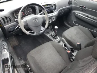 2008 Hyundai Accent SE with VIN KMHCN36C78U068877, listed as a Copart auction lot 46118385 with 159,615 mi miles and Salvage Title. Bid and sale history available at carsss.com. Image 8.