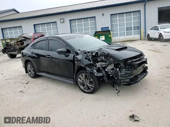 2024 Subaru WRX with VIN JF1VBAB69R9802245, listed as a Copart auction lot 41381875 with 17,573 mi miles and Salvage Title. Bid and sale history available at carsss.com. Image 14.
