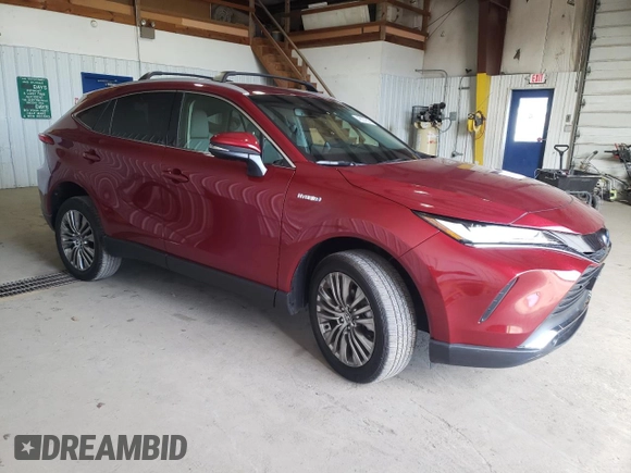 2021 Toyota Venza LE with VIN JTEAAAAH7MJ004540, listed as a Copart auction lot 46037693 with 10,036 mi miles. Bid and sale history available at carsss.com. Image 4.