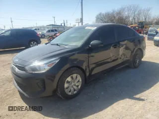 2020 Kia Rio LX with VIN 3KPA24AD6LE284818, listed as a Copart auction lot 48316535 with 57,872 mi miles and Salvage Title. Bid and sale history available at carsss.com. Image 1.