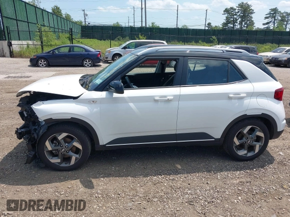 2024 Hyundai Venue Limited with VIN KMHRC8A33RU297093, listed as a IAAI auction lot 42553398 with 5,947 mi miles and . Bid and sale history available at DreamBid. Image 14.