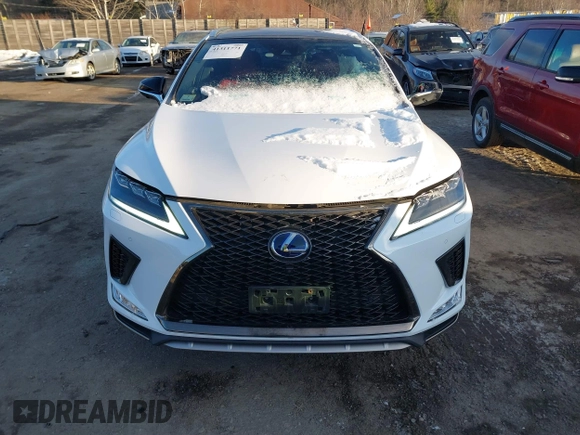 2021 Lexus RX with VIN 2T2YGMDAXMC069245, listed as a IAAI auction lot 41311771 with 54,549 mi miles. Bid and sale history available at carsss.com. Image 12.