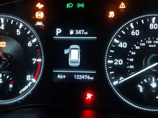 2019 Hyundai Santa Fe SE with VIN 5NMS23AD9KH077362, listed as a IAAI auction lot 41890584 with 132,476 mi miles. Bid and sale history available at carsss.com. Image 15.