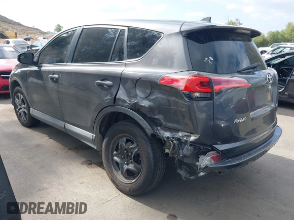 2017 Toyota RAV4 LE with VIN 2T3ZFREV6HW395050, listed as a IAAI auction lot 42136752 with 202,270 mi miles and . Bid and sale history available at carsss.com. Image 3.