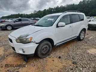 2010 Mitsubishi Outlander SE with VIN JA4AS3AW4AZ003008, listed as a Copart auction lot 58407905 with 204,981 mi miles and Salvage title. Bid and sale history available at DreamBid. Image 1.