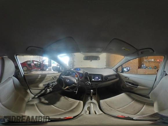 2010 Honda Insight EX with VIN JHMZE2H76AS021610, listed as a Copart auction lot 62992225 with 162,974 mi miles and Salvage title. Bid and sale history available at DreamBid. Image 15.