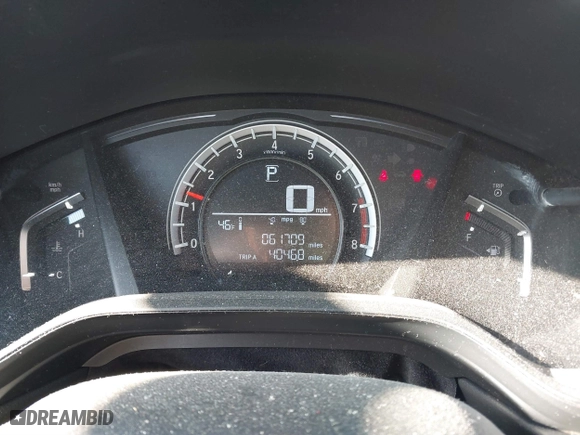2018 Honda CR-V LX with VIN 2HKRW6H39JH213816, listed as a IAAI auction lot 41776460 with 61,709 mi miles. Bid and sale history available at carsss.com. Image 7.