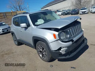 2017 Jeep Renegade Altitude z VIN ZACCJABBXHPF51072, wystawiony jako IAAI lot #41877083 z przebiegiem 88 246 mil mil oraz . Historia ofert i sprzedaży dostępna na DreamBid. Obrazek 1.