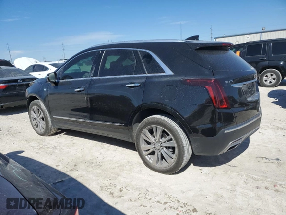 2023 Cadillac XT5 FWD Premium Luxury with VIN 1GYKNCRS5PZ109358, listed as a Copart auction lot 45201135 with 28,222 mi miles and Salvage Title. Bid and sale history available at carsss.com. Image 2.