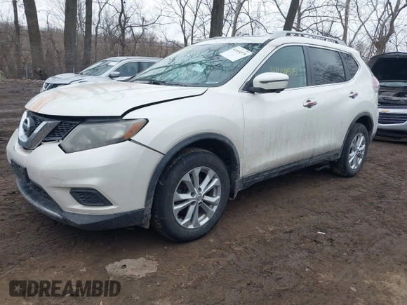 2016 Nissan Rogue SL with VIN 5N1AT2MV8GC810347, listed as a IAAI auction lot 41654575 with 102,662 mi miles and . Bid and sale history available at DreamBid. Image 2.