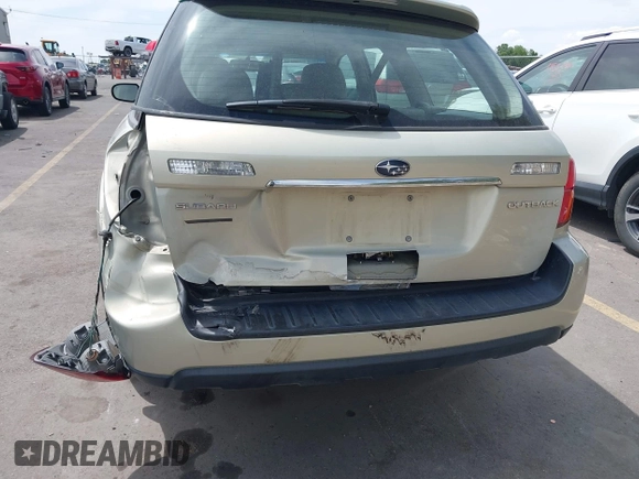 2007 Subaru Legacy Outback Limited with VIN 4S4BP62C777305085, listed as a IAAI auction lot 42432794 with 124,302 mi miles and . Bid and sale history available at DreamBid. Image 6.