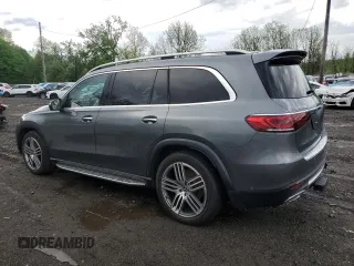 2020 Mercedes-Benz GLS 450 with VIN 4JGFF5KE5LA147665, listed as a Copart auction lot 55346945 with 58,211 mi miles and Salvage Title. Bid and sale history available at DreamBid. Image 2.