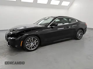 2025 BMW 4 Series 430i with VIN WBA43DA05SCT00064, listed as a Copart auction lot 53855305 with 11,515 mi miles and Clean title. Bid and sale history available at DreamBid. Image 1.