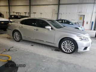 2013 Lexus LS 460 with VIN JTHCL5EF0D5018682, listed as a Copart auction lot 55614405 with 138,319 mi miles and Salvage title. Bid and sale history available at DreamBid. Image 4.