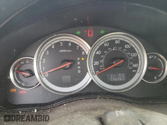 2005 Subaru Legacy with VIN 4S3BP616757326533, listed as a Copart auction lot 57125275 with 96,963 mi miles and Salvage title. Bid and sale history available at DreamBid. Image 9.