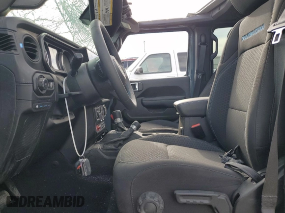2024 Jeep Wrangler Rubicon with VIN 1C4RJXR62RW292085, listed as a Copart auction lot 81642354 with 16,097 mi miles and Clean title. Bid and sale history available at DreamBid. Image 7.