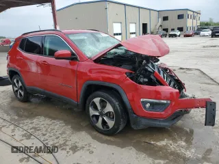 2018 Jeep Compass Latitude with VIN 3C4NJDBB1JT162555, listed as a Copart auction lot 50368155 with Not Provided miles and Clean Title. Bid and sale history available at DreamBid. Image 4.