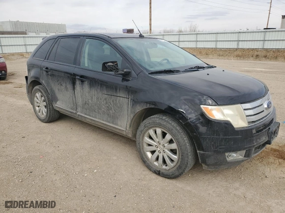 2007 Ford Edge SEL PLUS with VIN 2FMDK49C37BA95237, listed as a Copart auction lot 49477425 with 140,592 mi miles and Salvage Title. Bid and sale history available at carsss.com. Image 4.