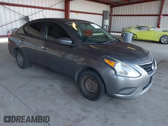 2016 Nissan Versa S Plus with VIN 3N1CN7AP7GL904950, listed as a IAAI auction lot 41361097 with 109,513 mi miles. Bid and sale history available at carsss.com. Image 1.
