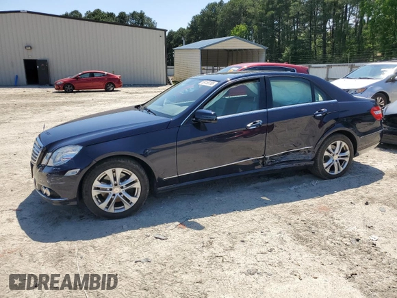 2011 Mercedes-Benz E 350 Luxury with VIN WDDHF8HB4BA361756, listed as a Copart auction lot 59158195 with 88,810 mi miles and Salvage title. Bid and sale history available at DreamBid. Image 1.