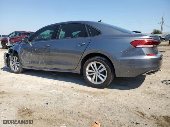 2021 Volkswagen Passat 2.0T S with VIN 1VWAA7A36MC005496, listed as a Copart auction lot 46418085 with 30,880 mi miles and Non Repairable. Bid and sale history available at carsss.com. Image 2.
