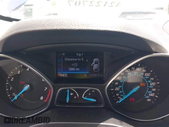2013 Ford Escape SE with VIN 1FMCU0GXXDUA71589, listed as a IAAI auction lot 42122707 with 144,972 mi miles and . Bid and sale history available at carsss.com. Image 7.